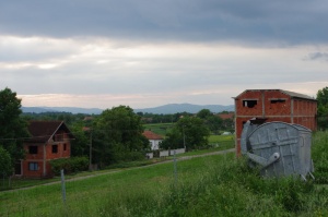 Verlassene Gebäude scheinen in Serbien häufig zu sein