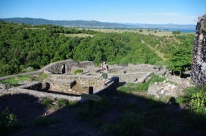 Redina Castle war eine byzantinische Befestigungsalage