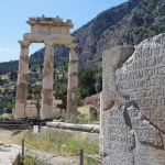 Das Heiligtum der Athéna ist für uns Tagesabschluss