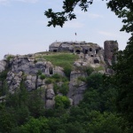 Ruine der Burg Regenstein im Harz